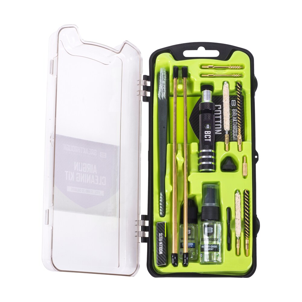 breakthrough clean btcccag vision series cleaning kit rimfire & air gun/19 pieces multi color Breakthrough Clean BTCCCAG Vision Series Cleaning Kit Rimfire & Air Gun/19 Pieces Sports South item 100200