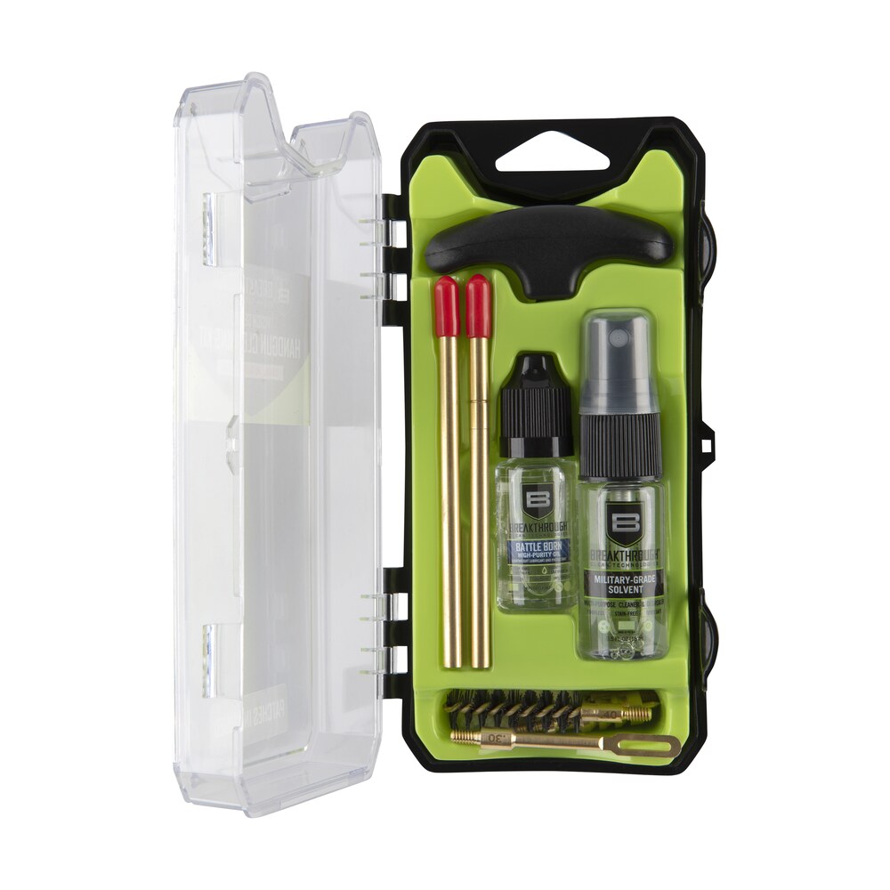 breakthrough clean btecc40 vision series cleaning kit 40 cal & 10mm pistol/10 pieces multi color Breakthrough Clean BTECC40 Vision Series Cleaning Kit 40 Cal & 10mm Pistol/10 Pieces Sports South item 100204