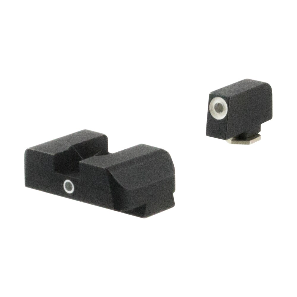 ameriglo gl5101 i dot sight set for glock green tritium white outline front sight green tritium rear sight AmeriGlo GL5101 i-Dot Sight Set for Glock Green Tritium White Outline Front Sight-Green Tritium Sports South item 100818