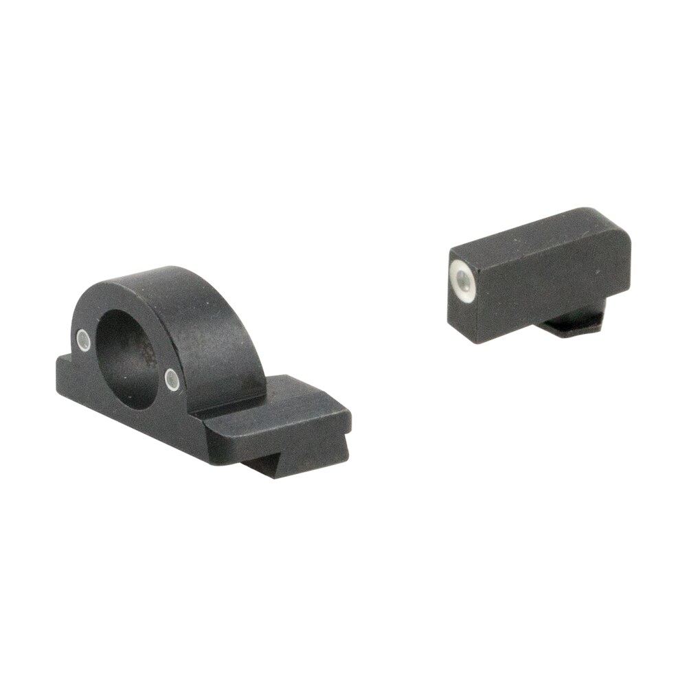 ameriglo gl5125 ghost ring sight set for glock green tritium white outline front sight green tritium rear sight AmeriGlo GL5125 Ghost Ring Sight Set for Glock Green Tritium White Outline Front Sight-Green Sports South item 100822