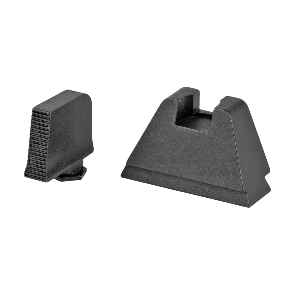 ameriglo gl506 optic compatible sight set for glock 3xl tall serrated front sight black rear sight AmeriGlo GL506 Optic Compatible Sight Set for Glock 3XL Tall Serrated Front Sight-Black Rear Sports South item 100827