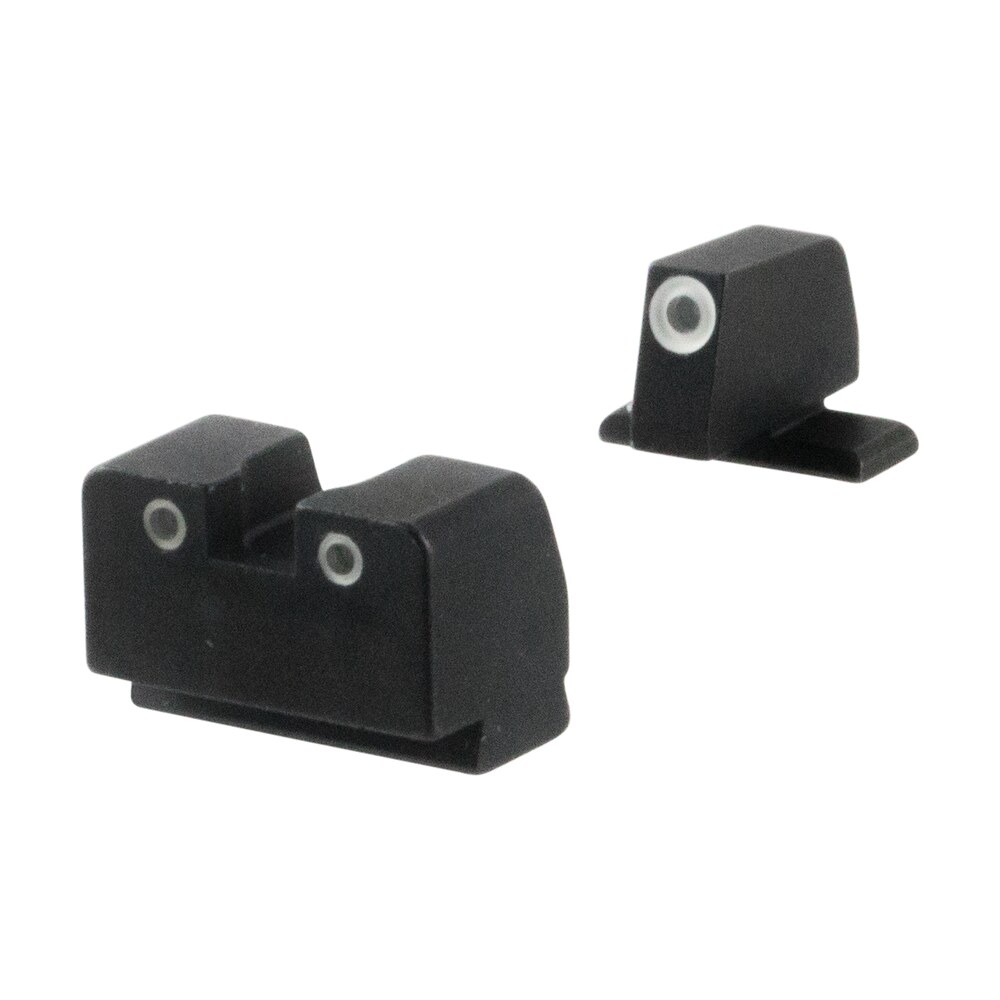 ameriglo sg181 optic compatible sight for sig sauer tall suppressor green tritium white outline front sight green tritium white outline rear sight AmeriGlo SG181 Optic Compatible Sight for Sig Sauer Tall Suppressor Green Tritium White Outline Sports South item 100828