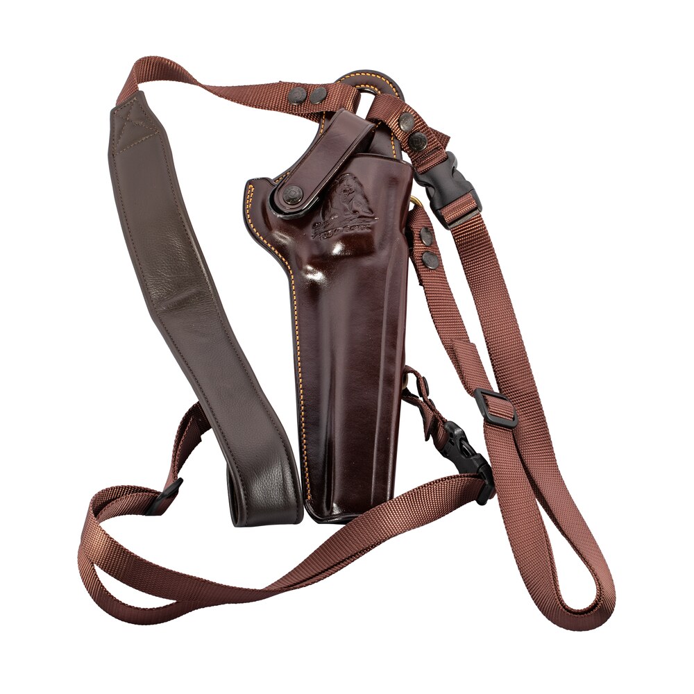 galco kk130h kodiak chest holster havana brown leather shoulder/torso strap fits ruger super redhawk 7.50″ right hand Galco KK130H Kodiak Chest Holster Havana Brown Leather Shoulder/Torso Strap Sports South item 10084