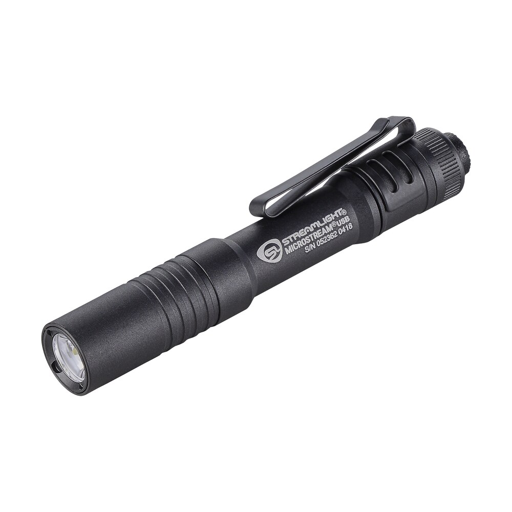 streamlight 66601 microstream usb pocket light black anodized 50/250 lumens white c4 led Streamlight 66601 MicroStream USB Pocket Light Black Anodized 50/250 Lumens White C4 LED Sports South item 100861