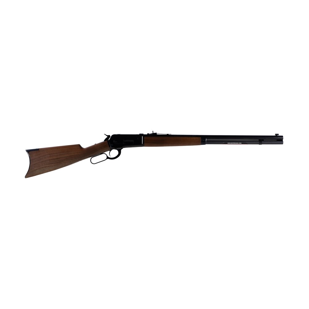 winchester repeating arms 534175171 model 1886 short rifle 45 90 win 8+1 24" brushed polish blued sporter barrel, drilled & tapped steel receiver, grade i satin walnut straight grip stock Winchester Repeating Arms 534175171 Model 1886 Short Rifle 45-90 Win 8+1 24" Brushed Polish Sports South item 101128