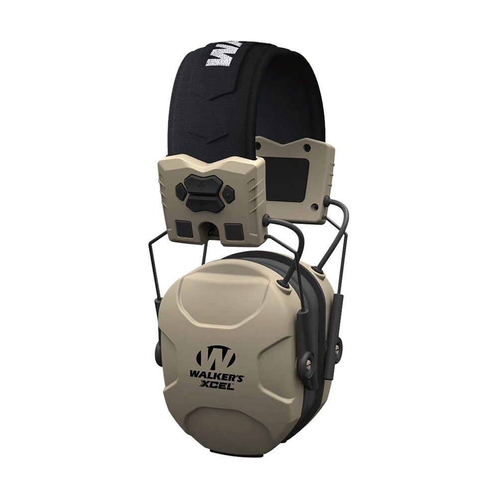 walker's gwpxsem xcel 100 advanced digital muff 26 db over the head gray/black polymer Walker's GWPXSEM XCEL 100 Advanced Digital Muff 26 dB Over the Head Gray/Black Polymer Sports South item 101199