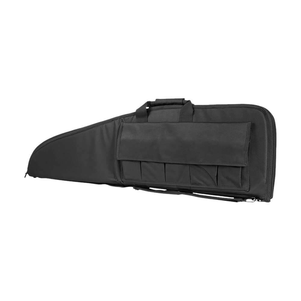 ncstar cv290742 vism rifle case black pvc nylon w/ foam padding double zippers carry handle & id holder NcStar CV290742 VISM Rifle Case Black PVC Nylon Sports South item 10134