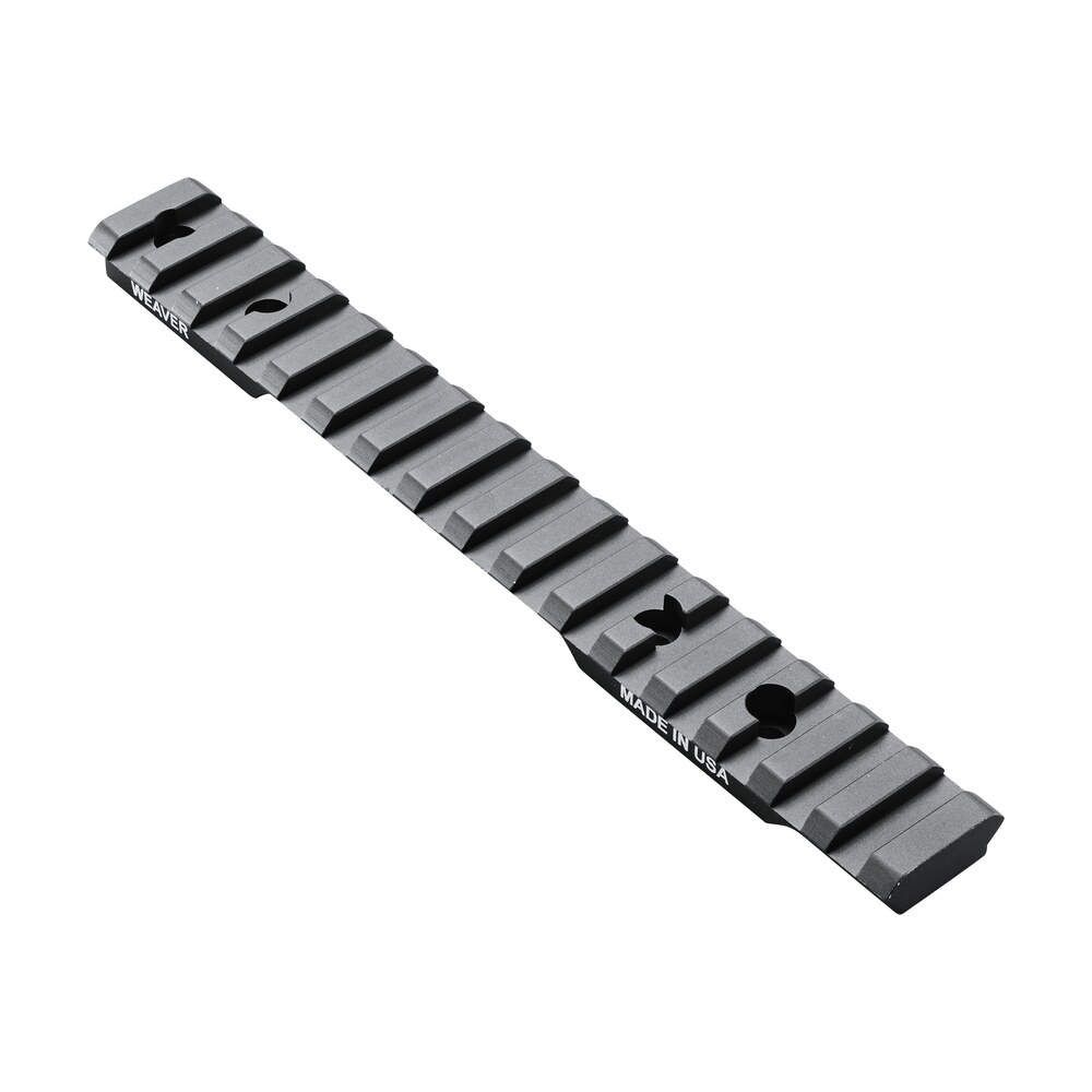 weaver mounts 99473 multi slot base extended black anodized aluminum fits browning ab3 short action Weaver Mounts 99473 Multi-Slot Base Extended Black Anodized Aluminum Sports South item 101423