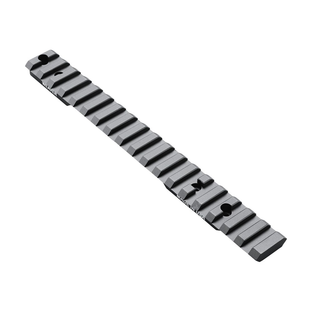 weaver mounts 99501 multi slot base black anodized aluminum remington 700/howa 1500 rifle long action Weaver Mounts 99501 Multi-Slot Base Black Anodized Aluminum Remington 700/Howa 1500 Rifle Long Sports South item 101437