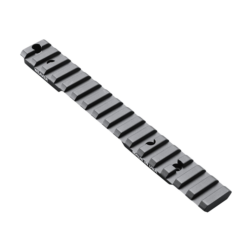 weaver mounts 99503 multi slot base extended black anodized aluminum fits remington 700 short action Weaver Mounts 99503 Multi-Slot Base Extended Black Anodized Aluminum Sports South item 101439