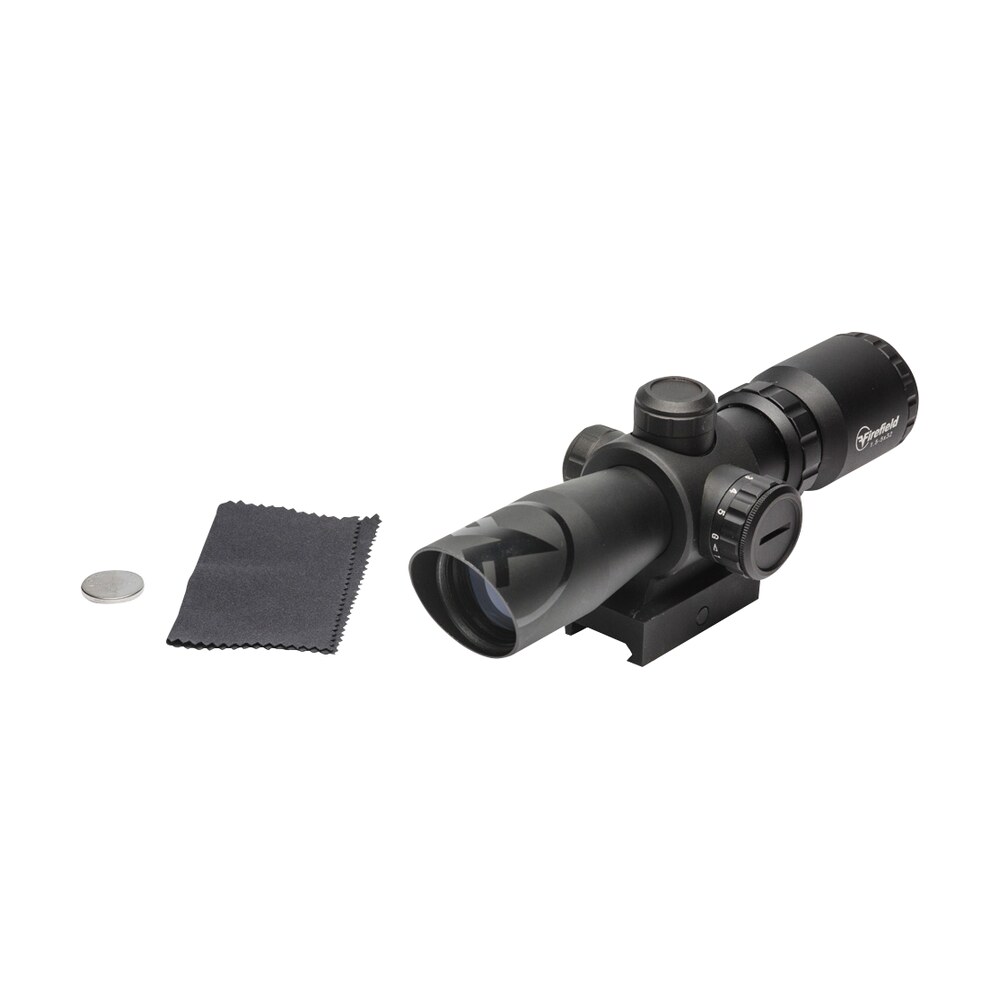 firefield ff13061 barrage matte black 1.5 5x32mm illuminated red/green mil dot reticle Firefield FF13061 Barrage Matte Black 1.5-5x32mm Illuminated Red/Green Mil-Dot Reticle Sports South item 101530