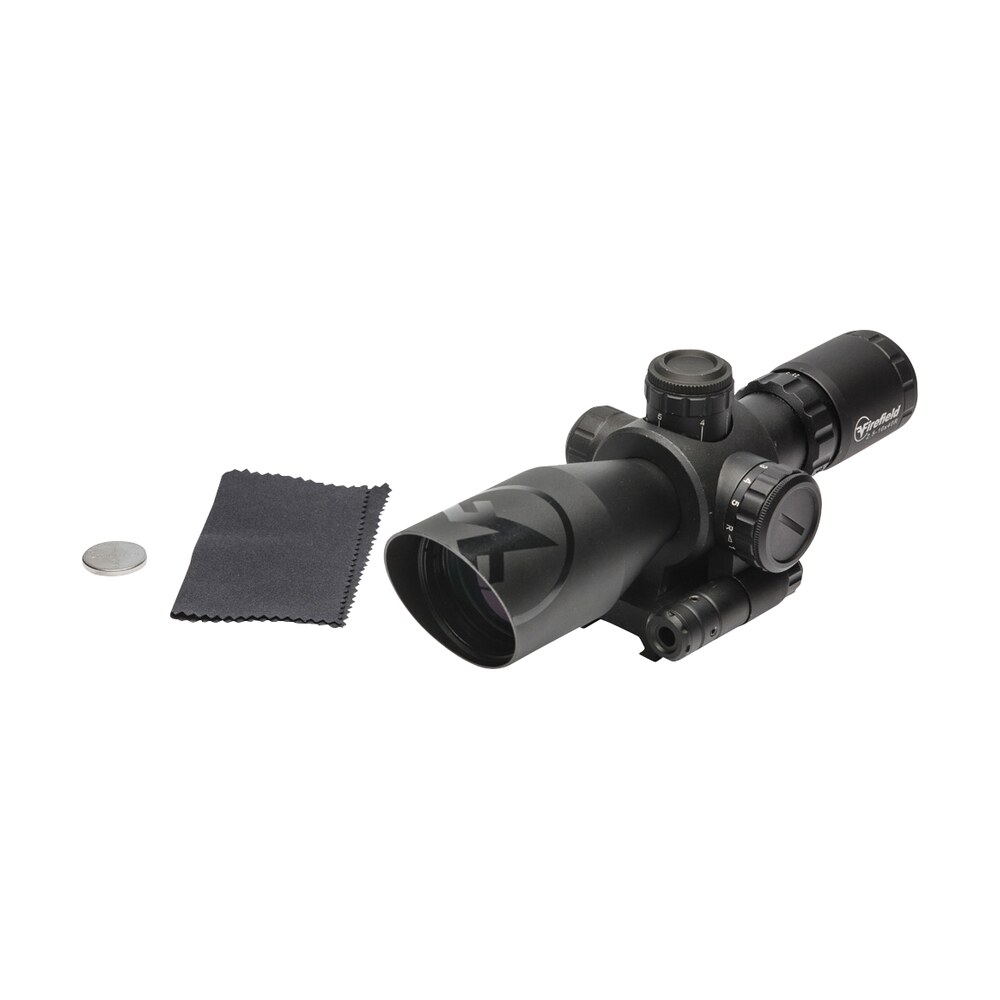 firefield ff13065 barrage w/red laser matte black 2.5 10x40mm illuminated red/green mil dot reticle/red laser Firefield FF13065 Barrage Sports South item 101534