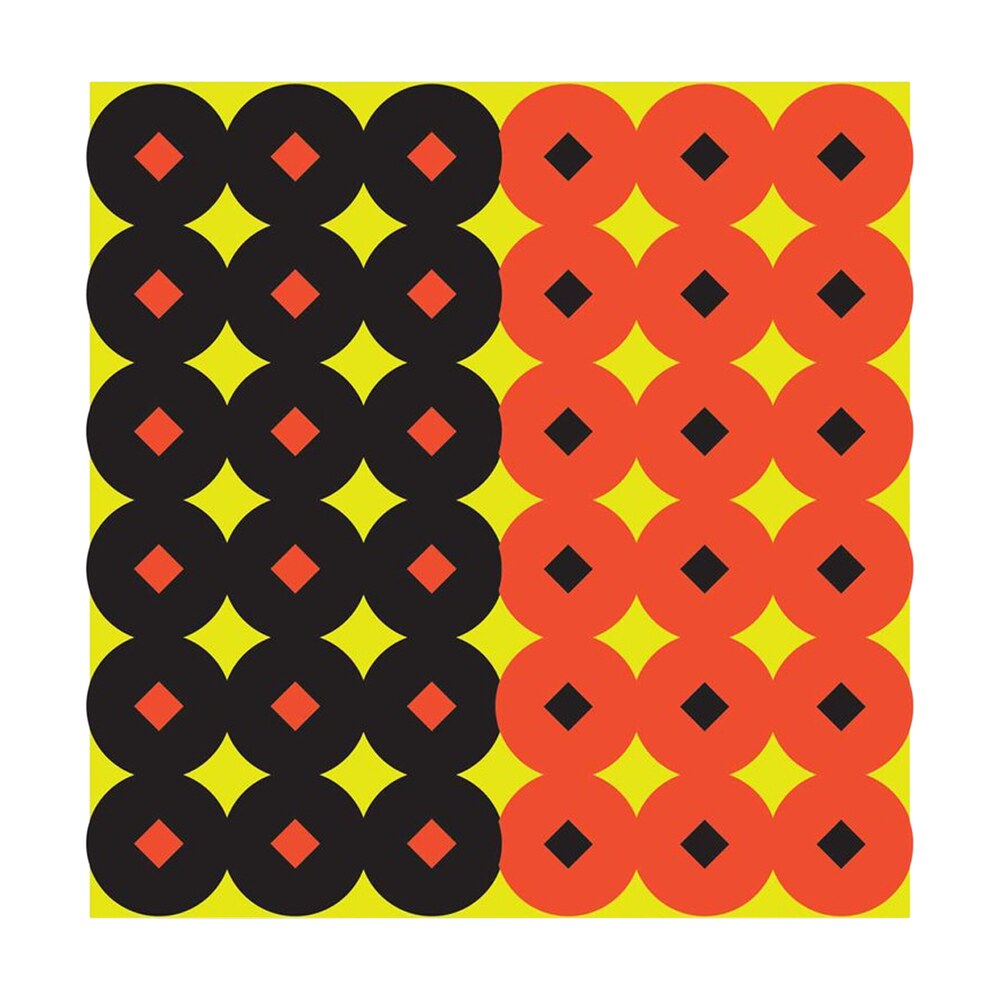 birchwood casey 34117 shoot n c reactive target self adhesive paper circle w/diamond center 432 pasters Birchwood Casey 34117 Shoot-N-C Reactive Target Self-Adhesive Paper Circle Sports South item 101600