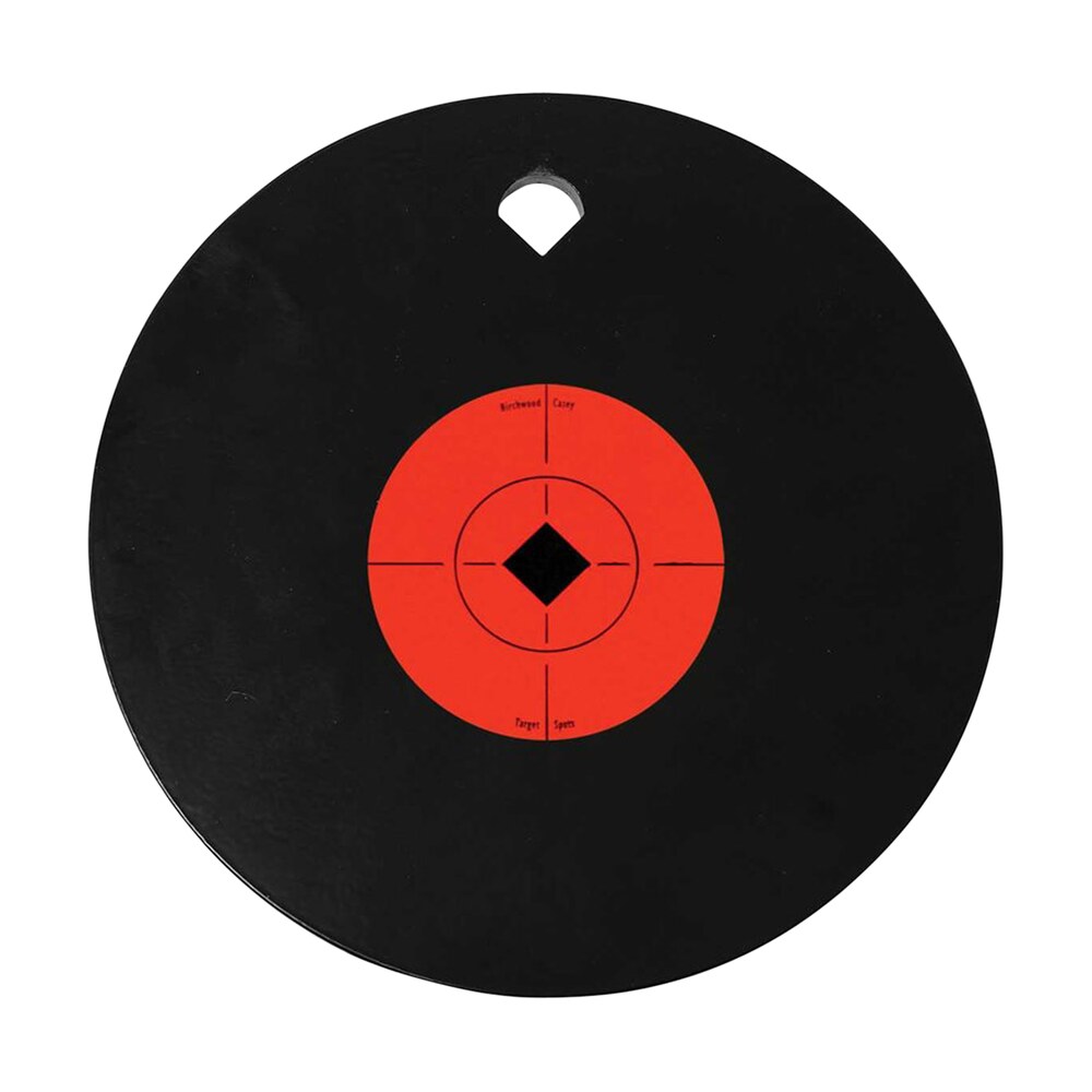 birchwood casey 47614 world of targets single hole 10" pistol/rifle black/orange ar500 steel circle w/crosshair & diamond 0.38" thick hanging Birchwood Casey 47614 World of Targets Single Hole 10" Pistol/Rifle Black/Orange AR500 Steel Sports South item 101614