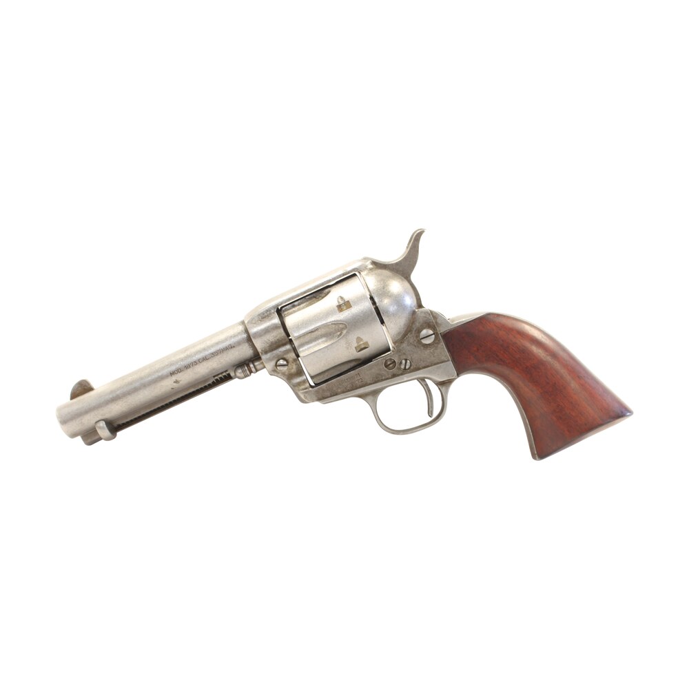 taylors & company 555136 1873 cattleman 357 mag caliber with 4.75" barrel, 6rd capacity cylinder, overall antique finish steel & walnut grip Taylors & Company 555136 1873 Cattleman 357 Mag Caliber Sports South item 101953