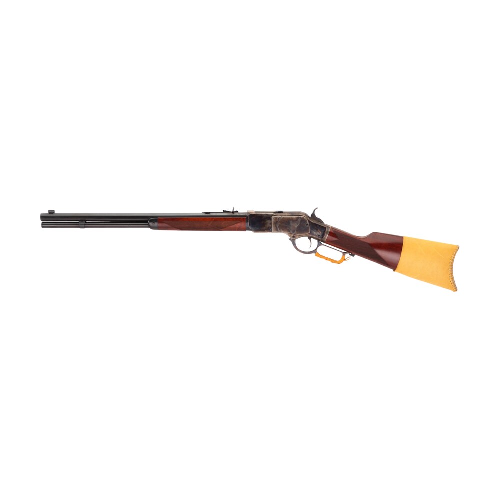 taylors & company 550239com 1873 comanchero 357 mag caliber with 10+1 capacity, 18" blued barrel, color case hardened metal finish & walnut straight stock right hand (full size) Taylors & Company 550239COM 1873 Comanchero 357 Mag Caliber Sports South item 101969