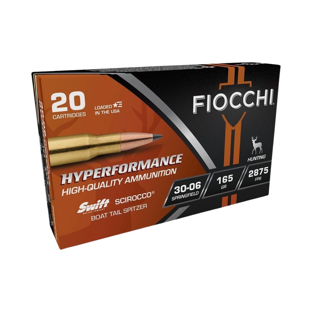 fiocchi a3006sca scirocco bonded extrema 30 06springfield 165gr swift scirocco ii bonded 20 per box/10 case Fiocchi A3006SCA SCIROCCO BONDED Extrema 30-06Springfield 165gr Swift Scirocco II Bonded 20 Per Sports South item 102224