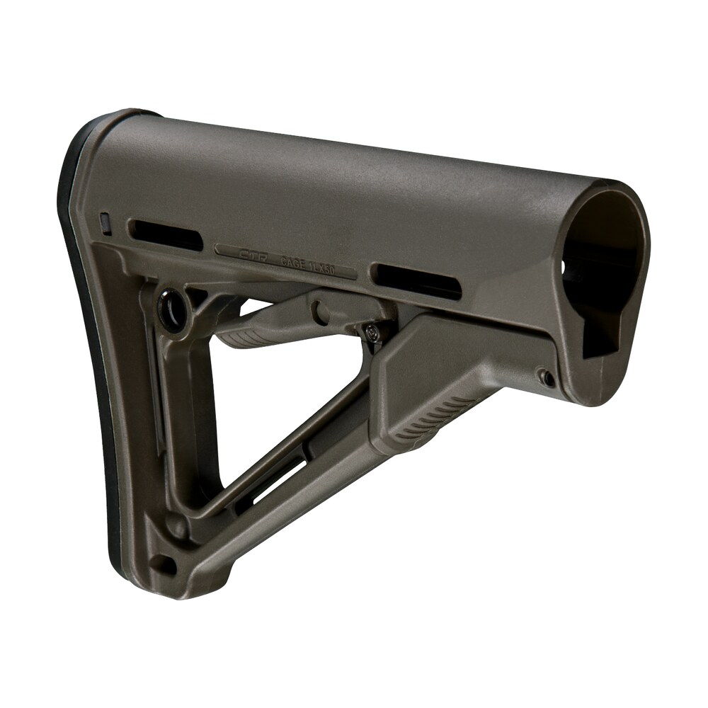magpul mag310 odg ctr carbine stock od green synthetic for ar 15, m16, m4 with mil spec tube (tube not included) Magpul MAG310-ODG CTR Carbine Stock OD Green Synthetic for AR-15, M16, M4 Sports South item 10227