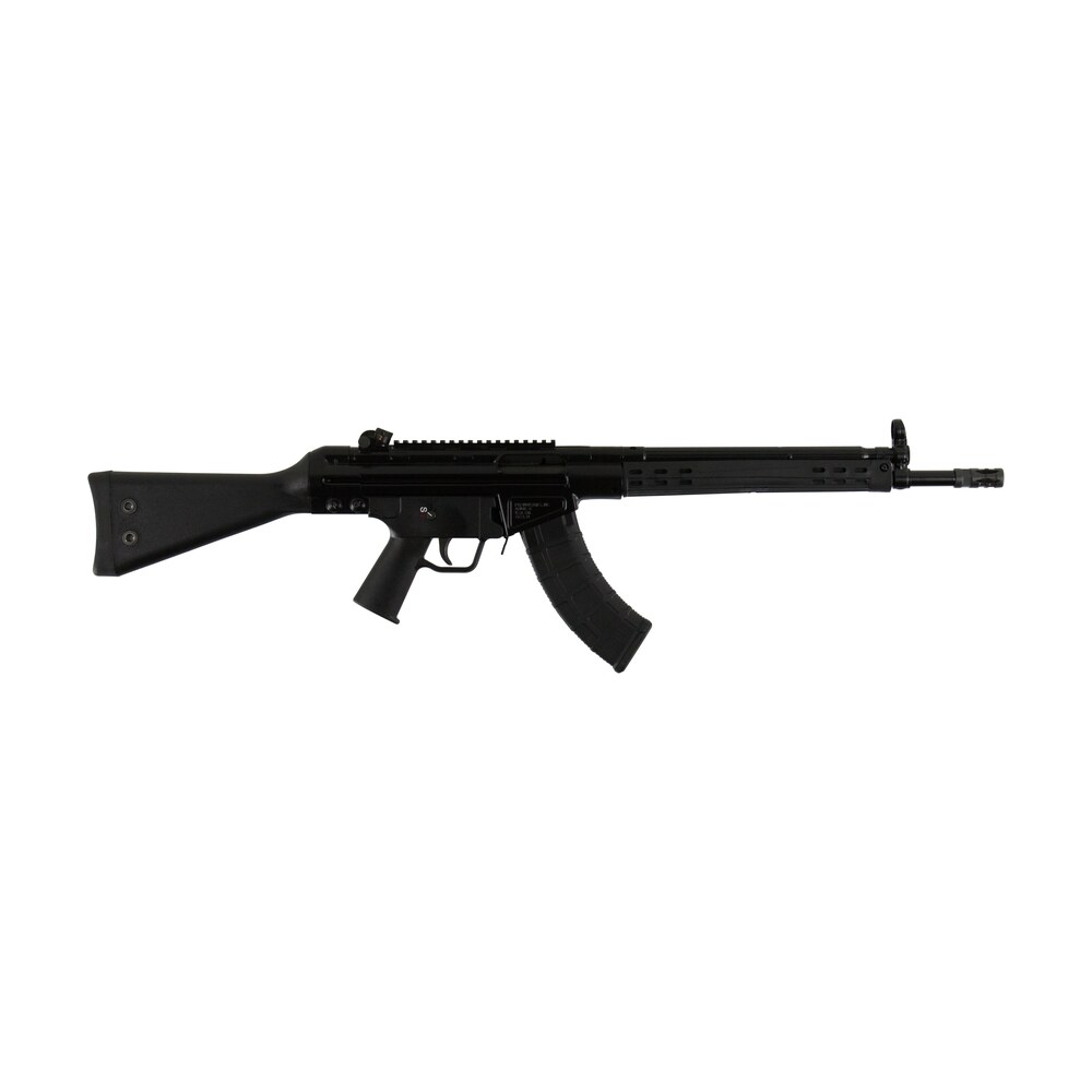 ptr 200 32 kfr 7.62x39mm 30+1 black bull barrel, black aluminum receiver, polymer handguard, fixed black synthetic stock, black polymer grip PTR 200 32 KFR 7.62x39mm 30+1 Black Bull Sports South item 102287