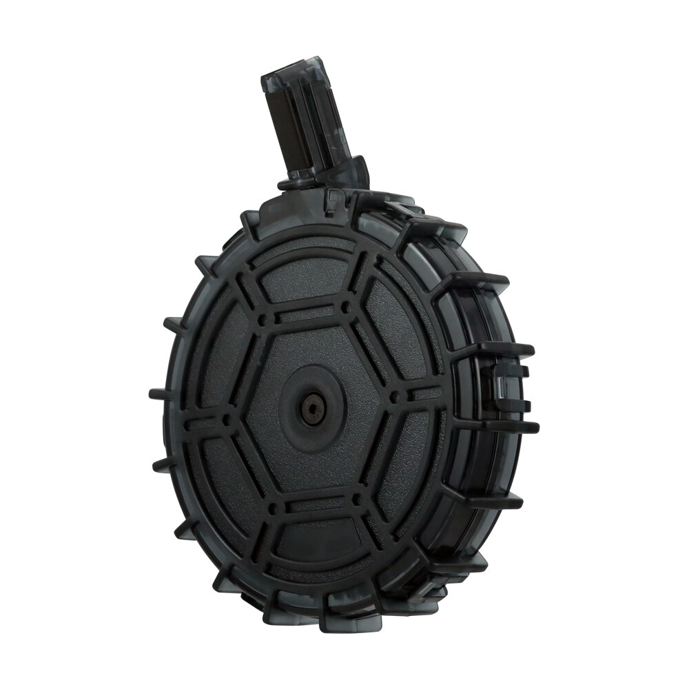 promag rema4 standard 70rd drum 22 lr fits remington 597 smoke polycarbonate ProMag REMA4 Standard 70rd Drum 22 LR Sports South item 102370