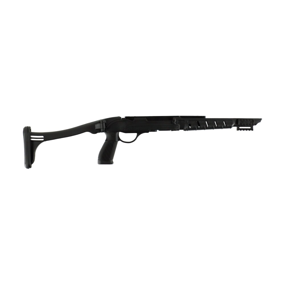 promag pm280 tactical folding stock black synthetic with pistol grip for savage 64 series ProMag PM280 Tactical Folding Stock Black Synthetic Sports South item 102373