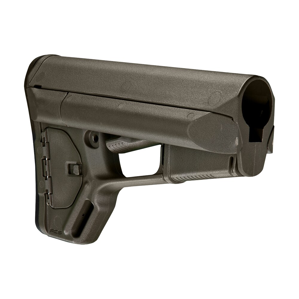magpul mag370 odg acs carbine stock od green synthetic for ar 15, m16, m4 with mil spec tube (tube not included) Magpul MAG370-ODG ACS Carbine Stock OD Green Synthetic for AR-15, M16, M4 Sports South item 10256