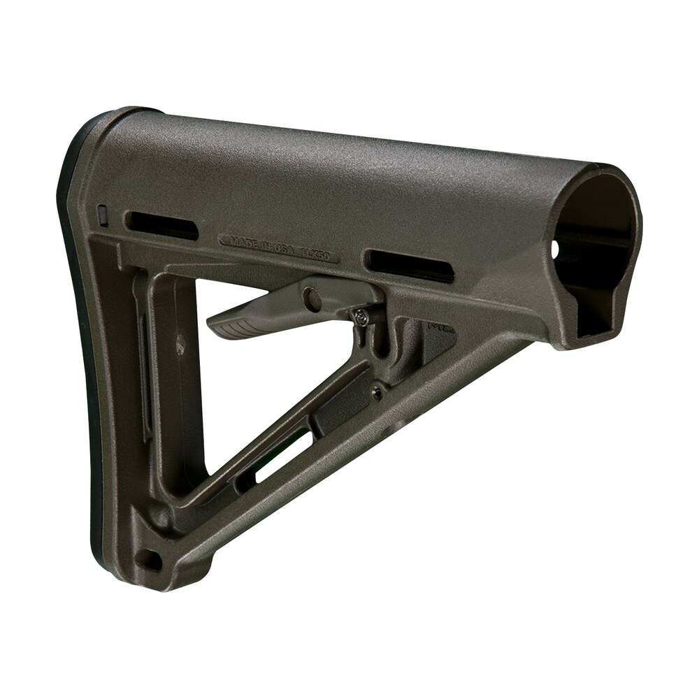 magpul mag400 odg moe carbine stock od green synthetic for ar 15, m16, m4 with mil spec tube (tube not included) Magpul MAG400-ODG MOE Carbine Stock OD Green Synthetic for AR-15, M16, M4 Sports South item 10271
