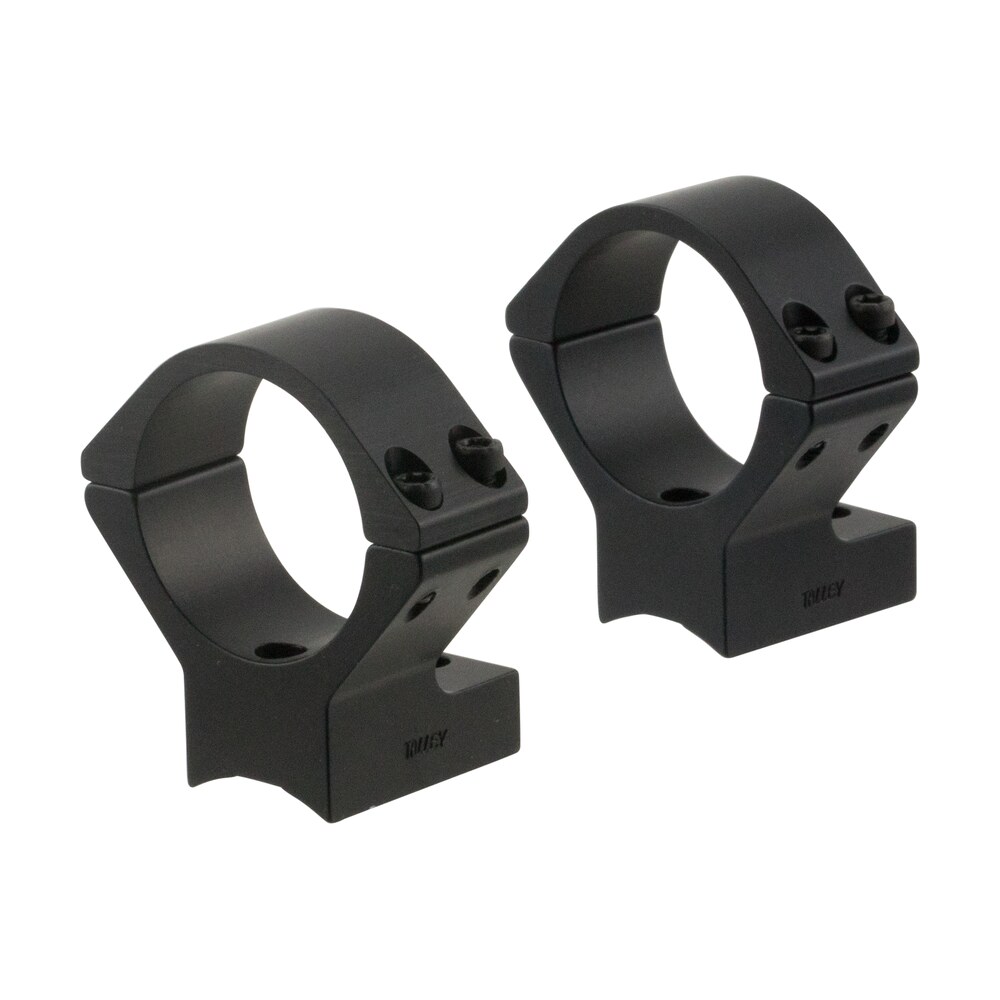 talley 740725 scope mount/ring combo black anodized 30mm tube savage round receiver with accutrigger (110 series/a17/a22) medium rings Talley 740725 Scope Mount/Ring Combo Black Anodized 30mm Tube Savage Round Receiver Sports South item 102798