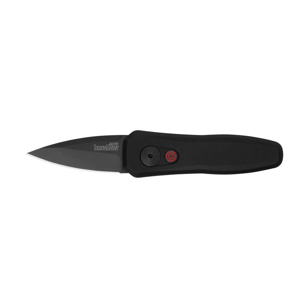 kershaw 7500blk launch 4 1.90" folding spear point plain black dlc cpm 154 ss blade black aluminum handle includes pocket clip Kershaw 7500BLK Launch 4 1.90" Folding Spear Point Plain Black DLC CPM 154 SS Blade Black Sports South item 102994