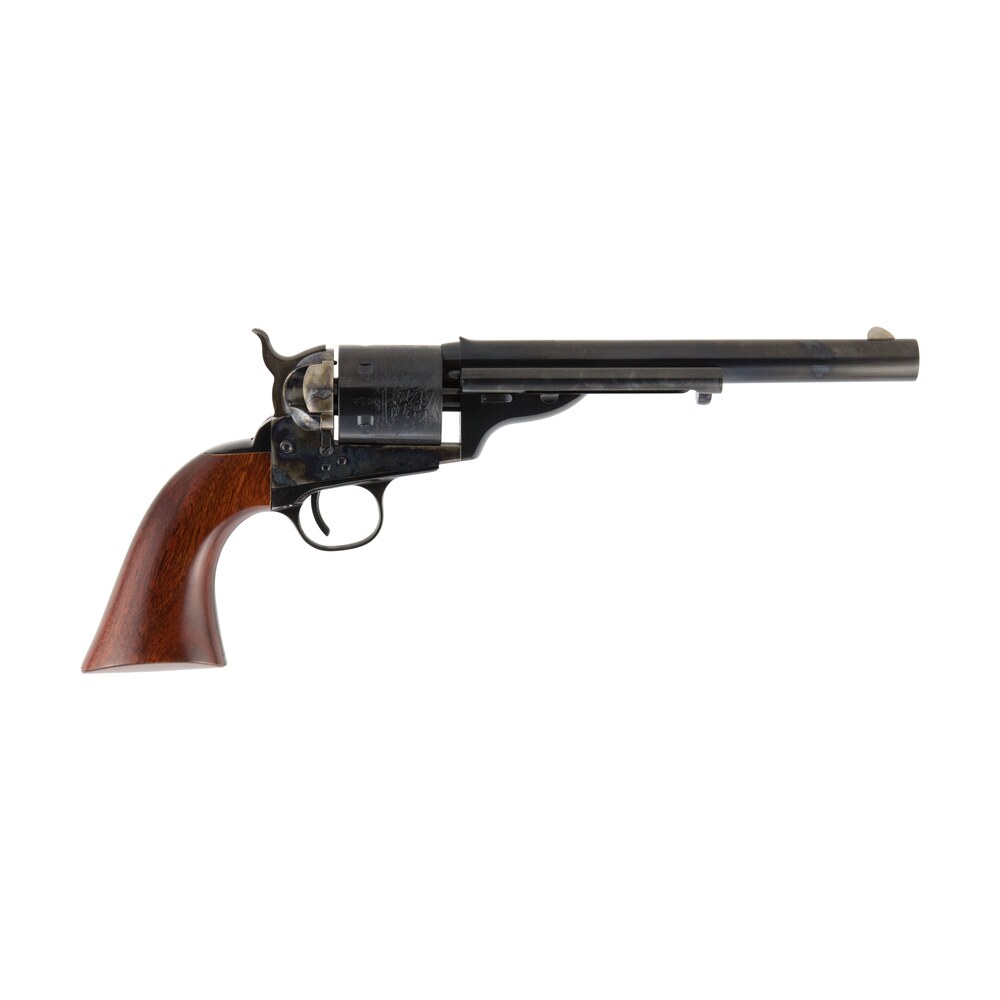 cimarron ca916 1872 open top army 45 colt (long colt) 6 shot 7.50" blued steel barrel, blued cylinder, color case hardened steel frame, walnut grip, exposed hammer Cimarron CA916 1872 Open Top Army 45 Colt (Long Colt) 6 Shot 7.50" Blued Steel Sports South item 103001