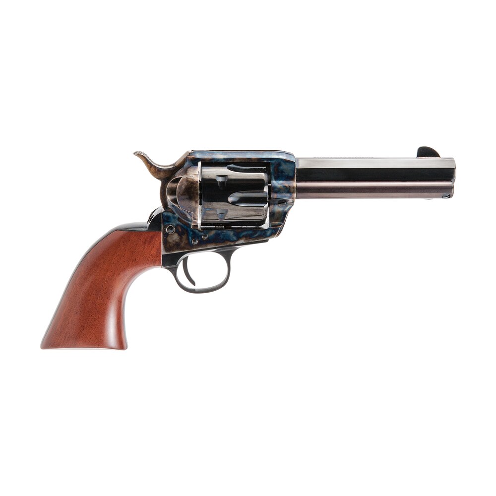 cimarron pp400malo el malo pre war 1896 1940 38 special 6 shot 4.75" blued octagon steel barrel, blued cylinder, color case hardened steel frame, walnut grip, exposed hammer Cimarron PP400MALO El Malo Pre-War 1896-1940 38 Special 6 Shot 4.75" Blued Octagon Steel Sports South item 103018