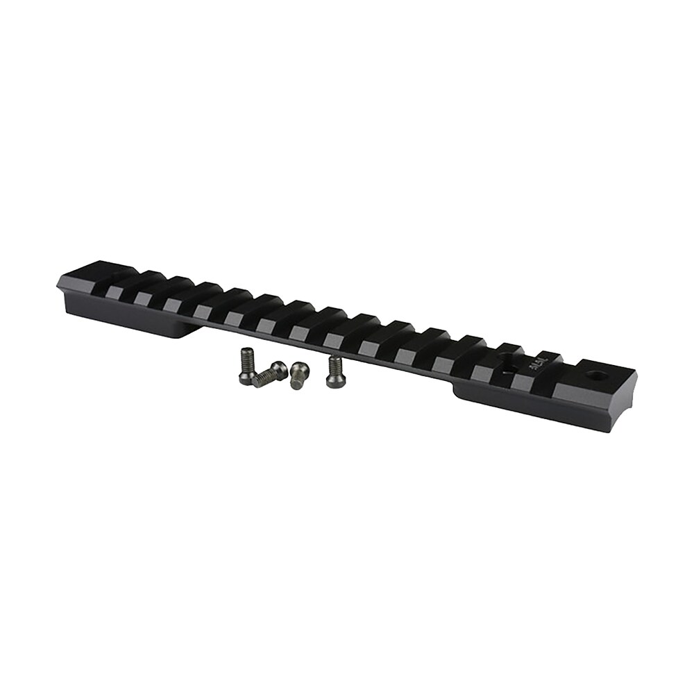 warne 765420moa mountain tech tactical rail black anodized aluminum weatherby mark v 9 lug magnum (except .240 wm) magnum action, 20 moa Warne 765420MOA Mountain Tech Tactical Rail Black Anodized Aluminum Weatherby Mark V 9 Lug Sports South item 103083