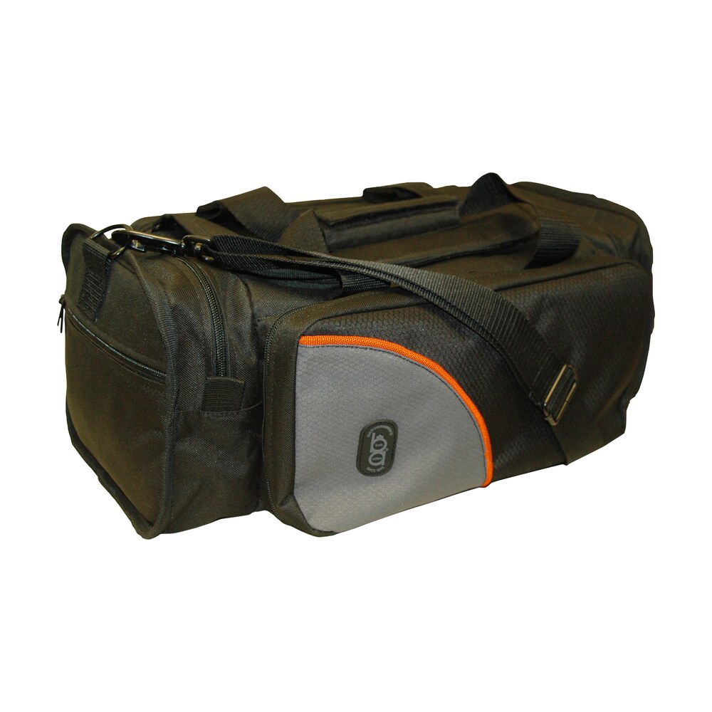 bob allen ba450 club black/gray ripstop nylon holds 2 handguns Bob Allen BA450 Club Black/Gray Ripstop Nylon Holds 2 Handguns Sports South item 103188