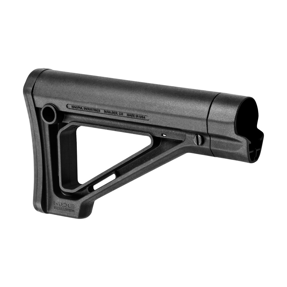 magpul mag480 blk moe carbine stock black synthetic, fits ar 15/m16/m4, 8.80″ oal Magpul MAG480-BLK MOE Carbine Stock Black Synthetic, Sports South item 10339