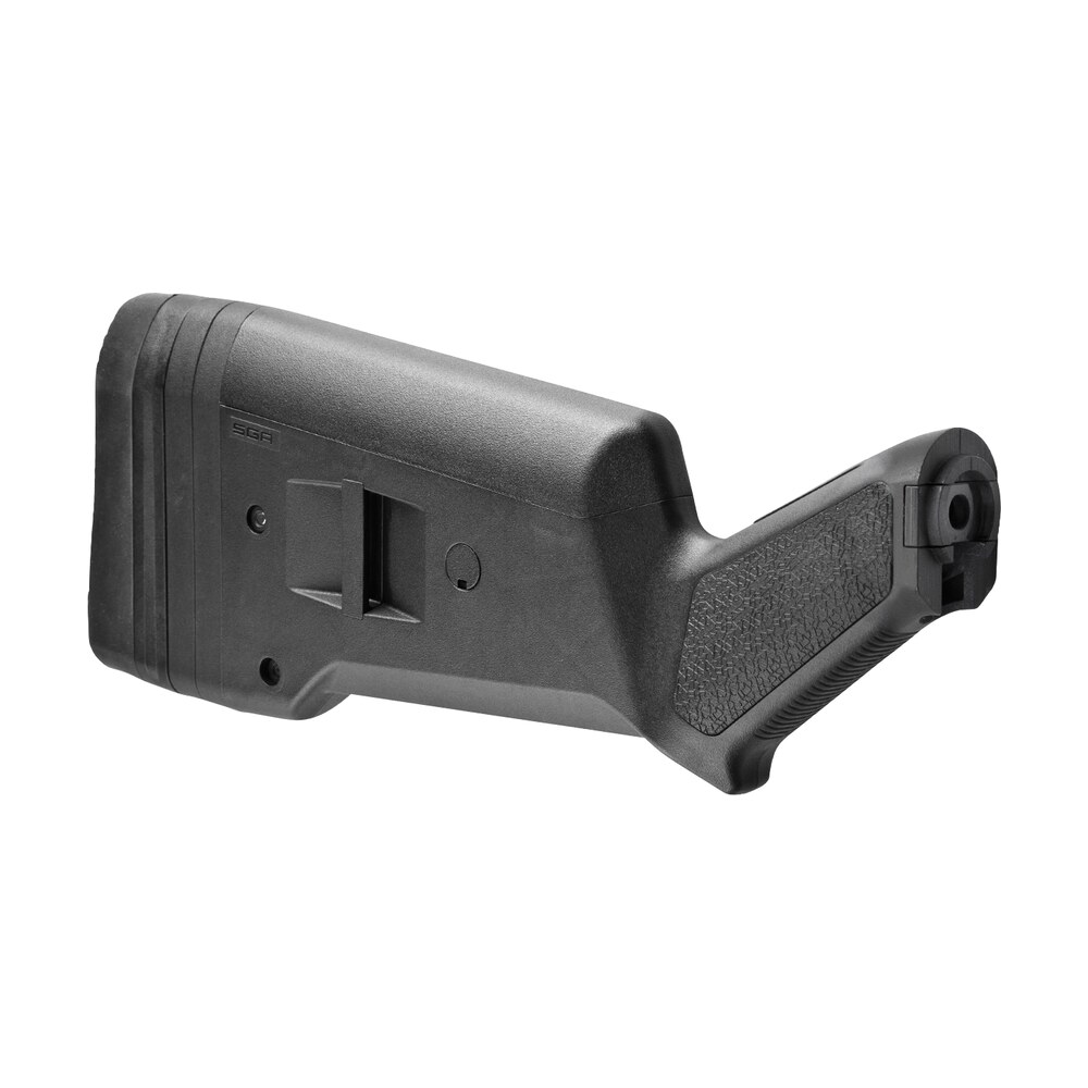 magpul mag490 blk sga shotgun stock black synthetic fits mossberg 500/590/590a1 ambidextrous Magpul MAG490-BLK SGA Shotgun Stock Black Synthetic Sports South item 10347