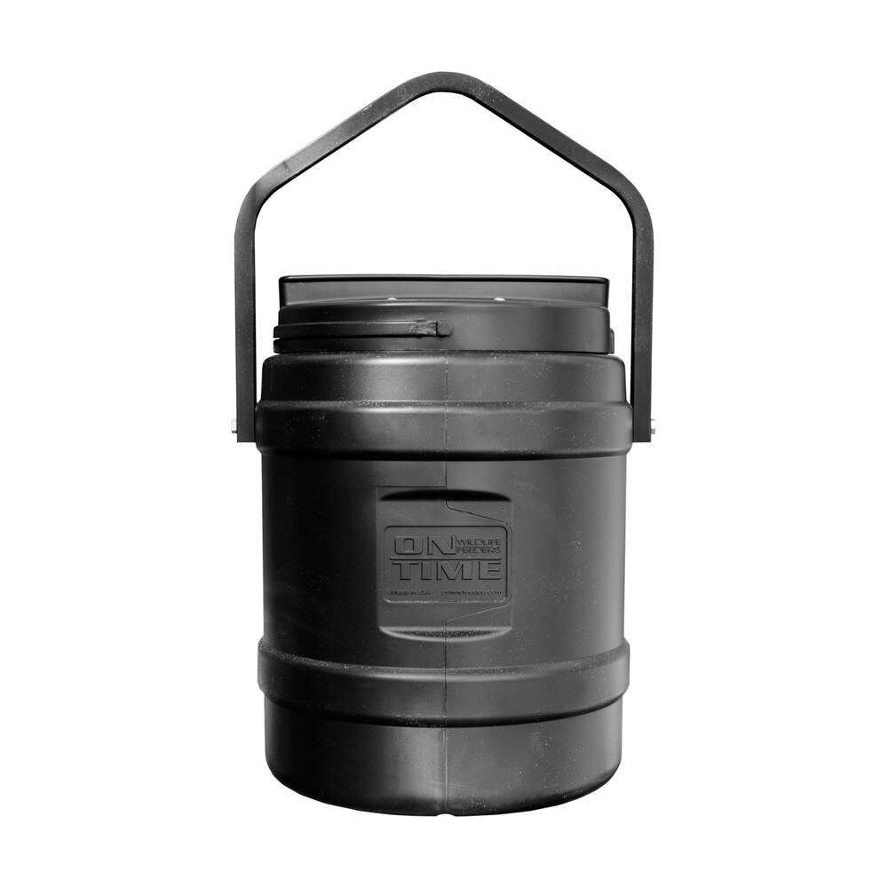 on time 73000 rice bran feeder 10 gallon capacity, hanging bracket, 1 6 feeding times with 1 30 duration On Time 73000 Rice Bran Feeder 10 Gallon Capacity, Hanging Bracket, 1-6 Feeding Times Sports South item 103475