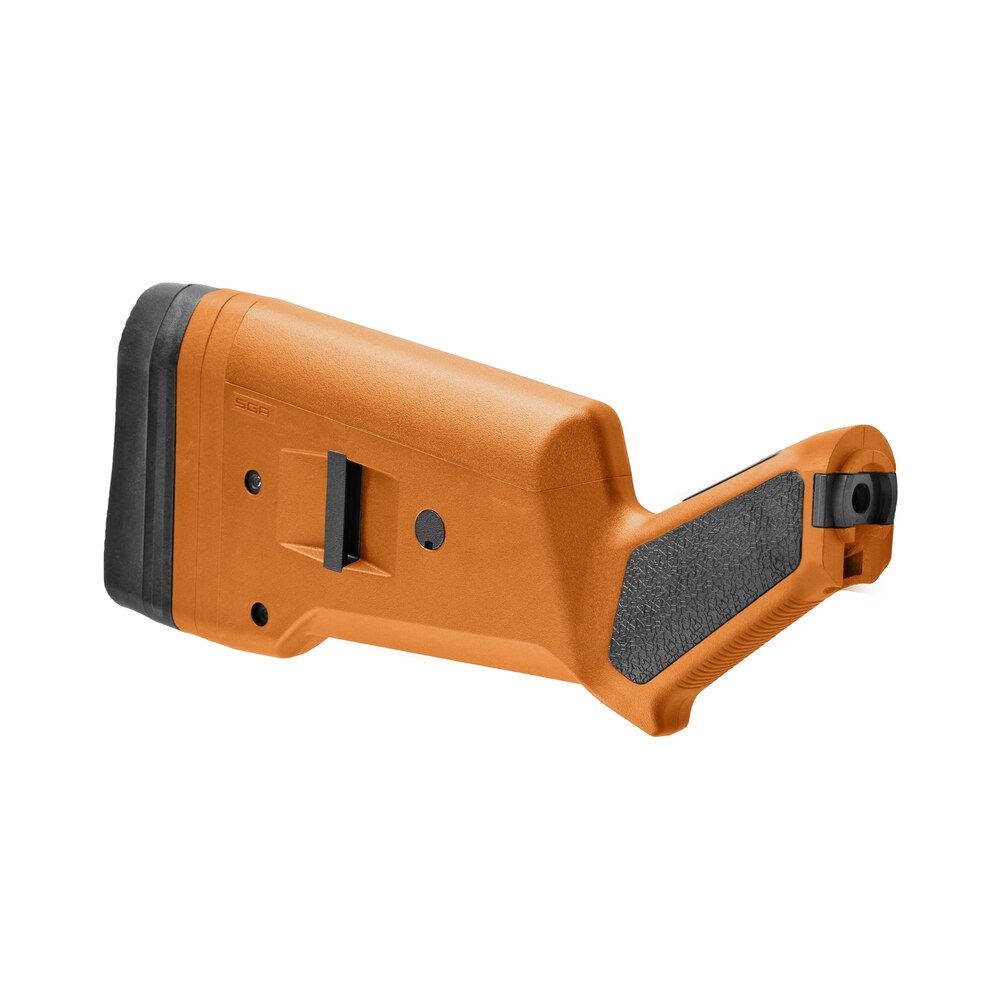 magpul mag490 org sga shotgun stock orange synthetic for mossberg 500, 590, 590a1 ambidextrous hand Magpul MAG490-ORG SGA Shotgun Stock Orange Synthetic for Mossberg 500, 590, 590A1 Ambidextrous Sports South item 10349