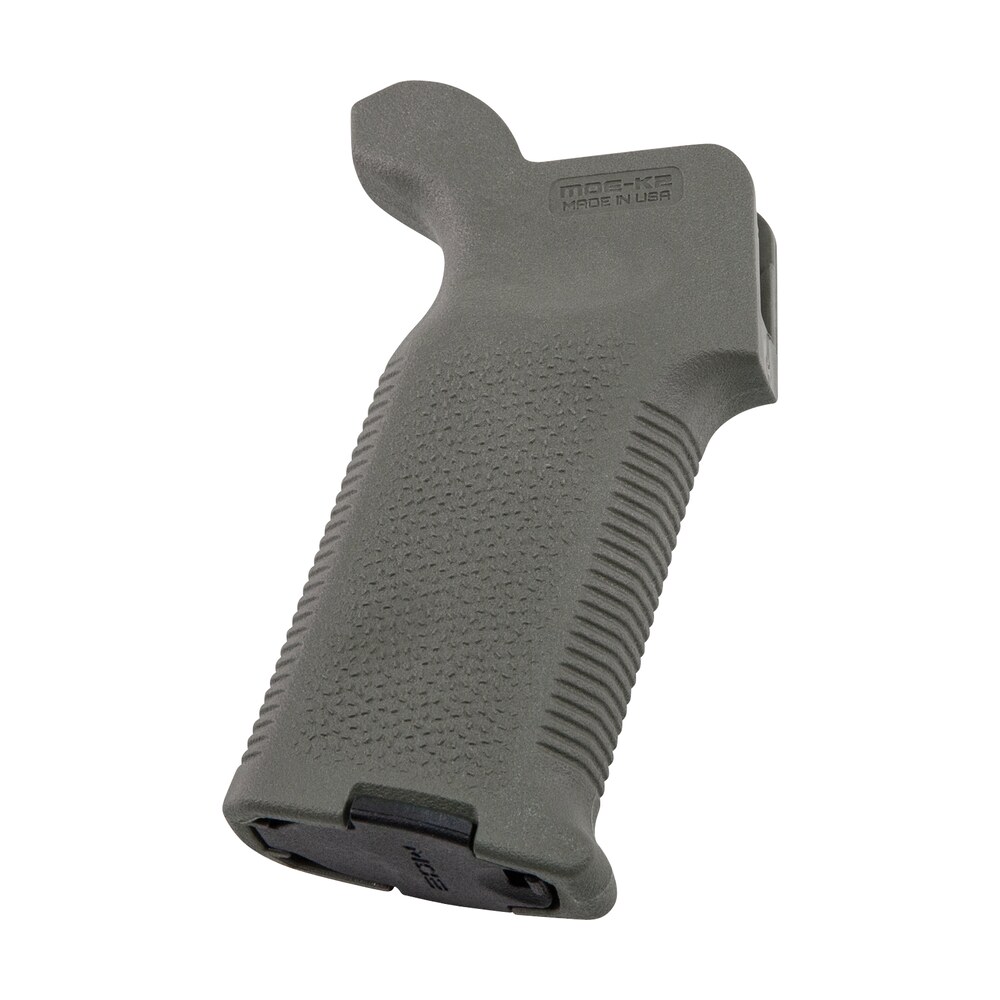 magpul mag522 odg moe k2 grip aggressive textured od green polymer for ar 15, ar 10, m4, m16, m110, sr25 Magpul MAG522-ODG MOE-K2 Grip Aggressive Textured OD Green Polymer for AR-15, AR-10, M4, M16, Sports South item 10380