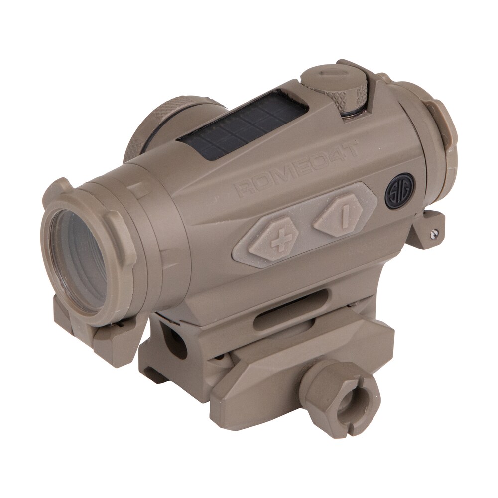 sig sauer electro optics sor43131 romeo4t flat dark earth 1 x 20 mm 2 moa red ballistic dot/65 moa circle Sig Sauer Electro-Optics SOR43131 Romeo4T Flat Dark Earth 1 x 20 mm 2 MOA Red Ballistic Dot/65 Sports South item 103851