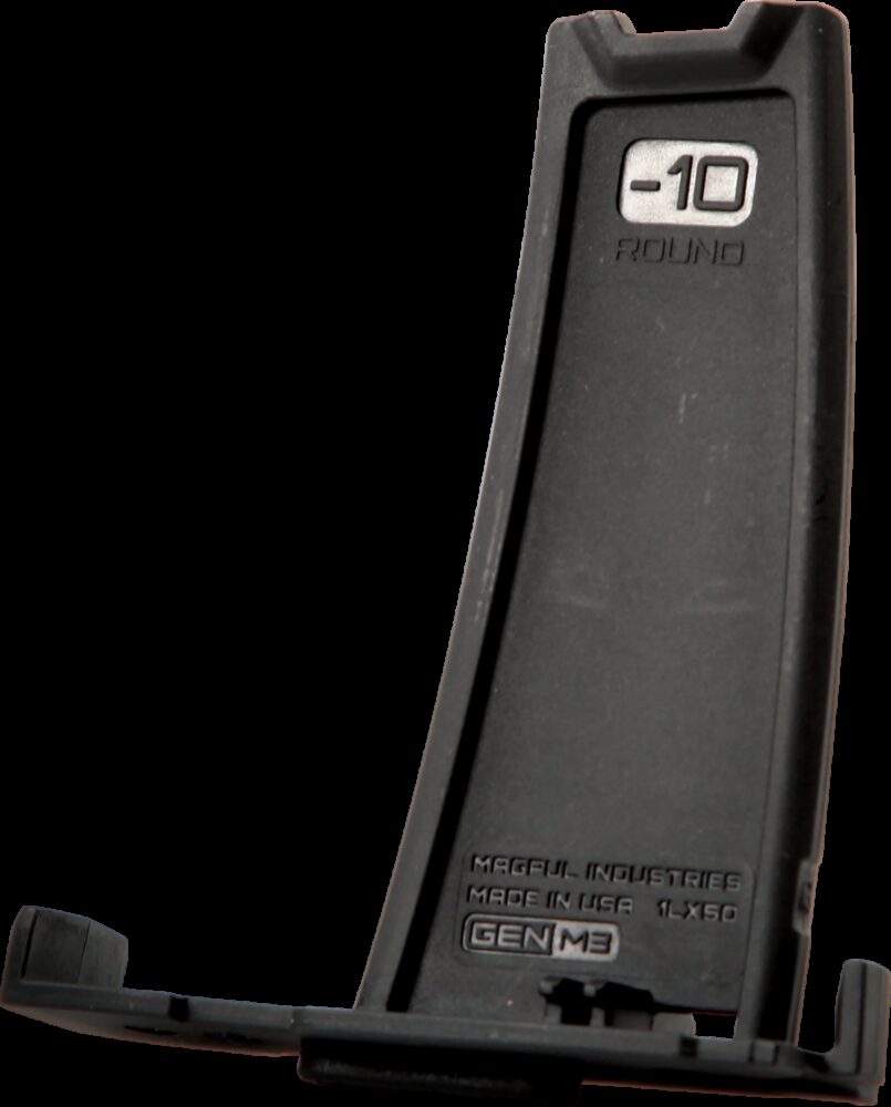 magpul mag563 blk pmag minus limiter 7.62x51mm nato 10rd compatible w/ pmag lr/sr gen m3 mags black polymer/ 3 per pack Magpul MAG563-BLK PMAG Minus Limiter 7.62x51mm NATO 10rd Compatible Sports South item 10390