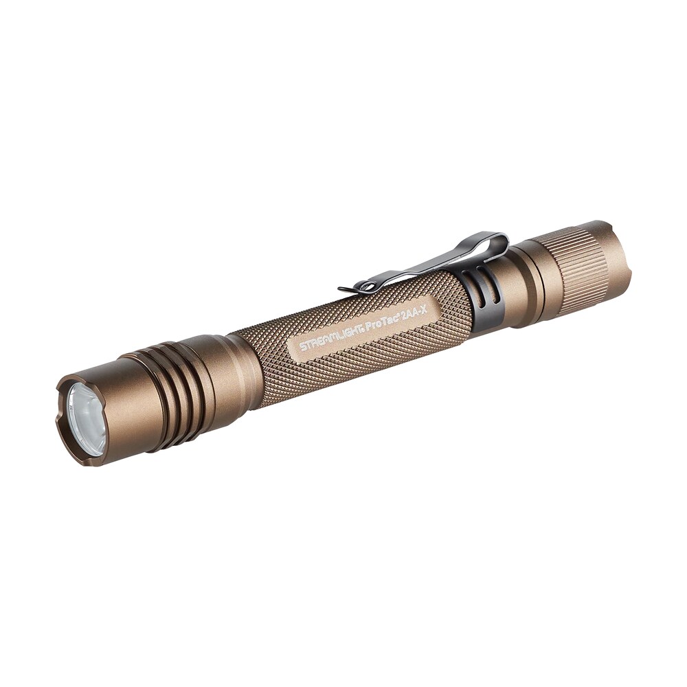 streamlight 88072 protac 2aa flashlight coyote 18/250 lumens white c4 led Streamlight 88072 ProTac 2AA Flashlight Coyote 18/250 Lumens White C4 LED Sports South item 103989