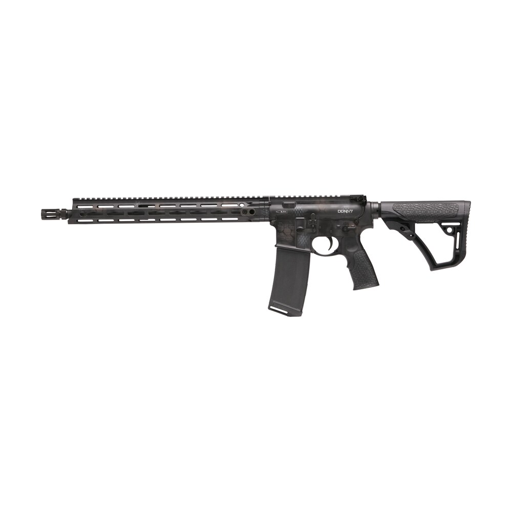 daniel defense 0212802267047 ddm4 v7 5.56x45mm nato 16" 30+1 rattlecan cerakote 6 position w/softtouch overmolding stock Daniel Defense 0212802267047 DDM4 V7 5.56x45mm NATO 16" 30+1 Rattlecan Cerakote 6 Position Sports South item 104006