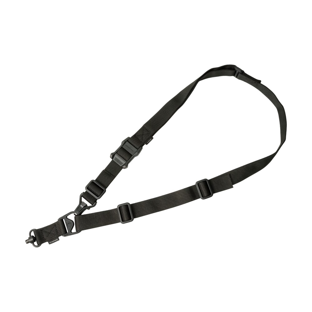 magpul mag515blk ms3 single qd sling gen2 black nylon 48″ 60″ oal adjustable one two point rifle Magpul MAG515BLK MS3 Single QD Sling GEN2 Black Nylon 48"-60" OAL Adjustable One-Two Point Sports South item 10401
