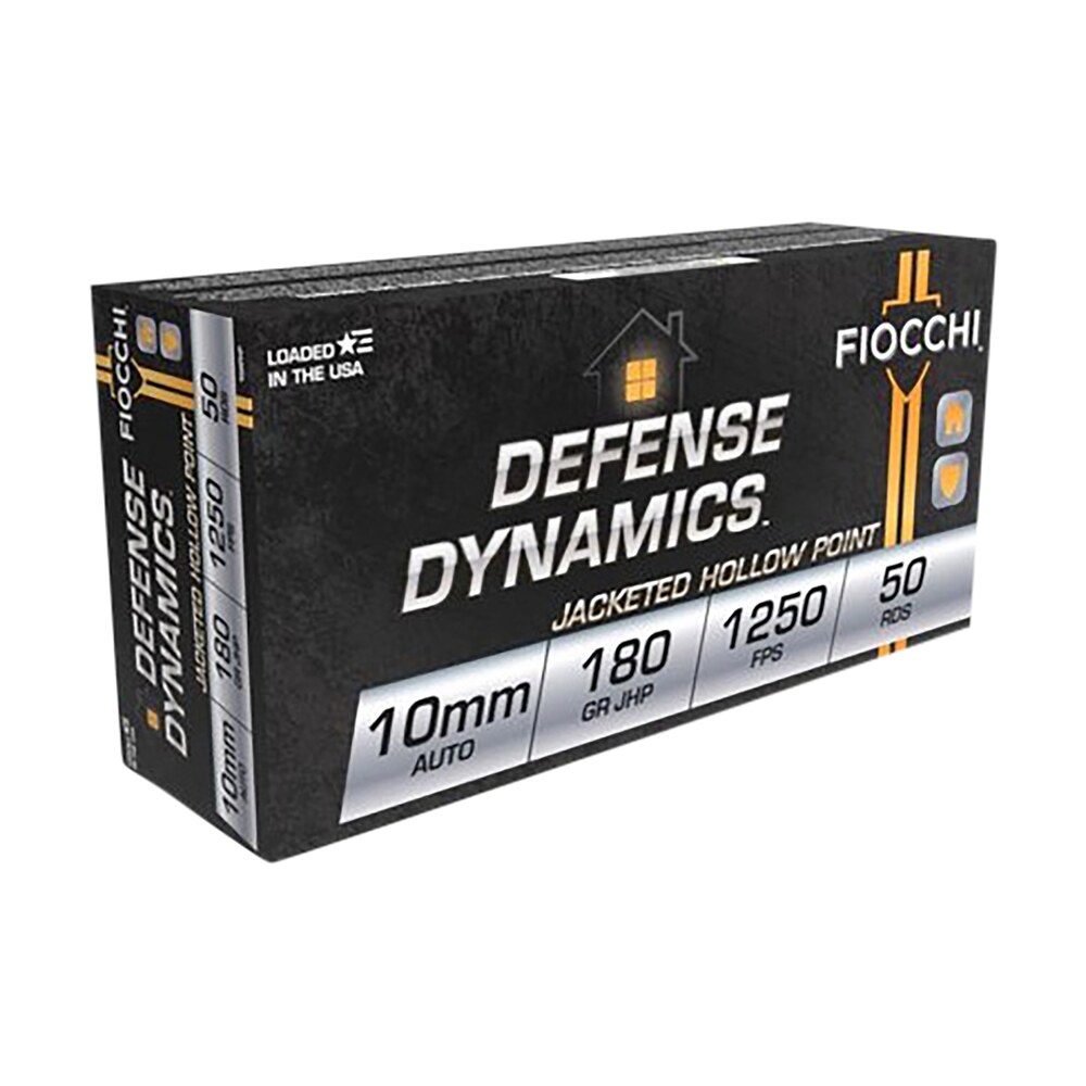 fiocchi 10aphp defense dynamics 10mmauto 180gr jacketed hollow point 50 per box/10 case Fiocchi 10APHP Defense Dynamics 10mmAuto 180gr Jacketed Hollow Point 50 Per Box/10 Case Sports South item 104017