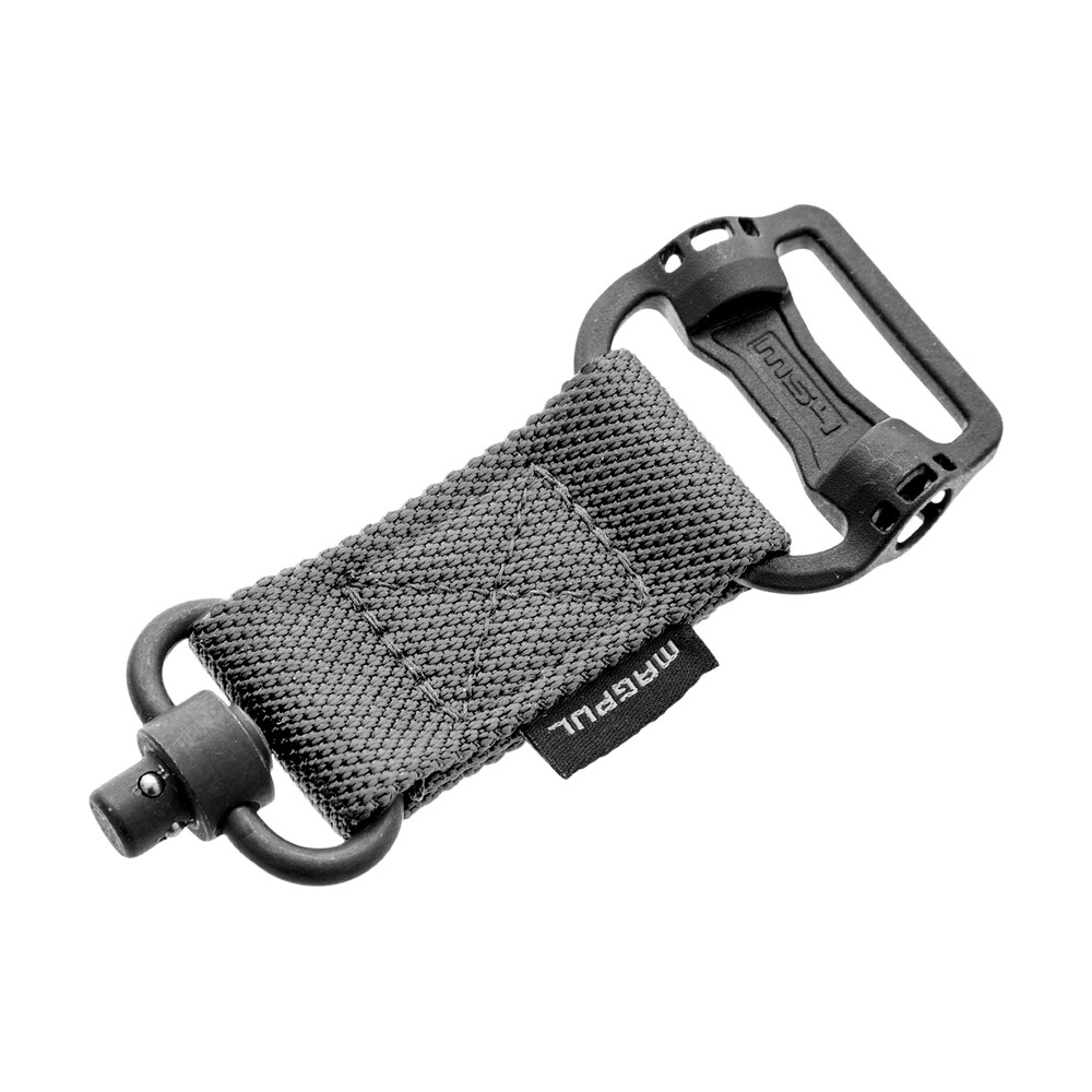 magpul mag519 gry ms1/ms4 sling adapter made of steel with maganese phosphate stealth gray finish, polymer hardware, nylon 1.25″ webbing & two to one point design for ar 15, m4, m16, ak platform & akm Magpul MAG519-GRY MS1/MS4 Sling Adapter made of Steel Sports South item 10417