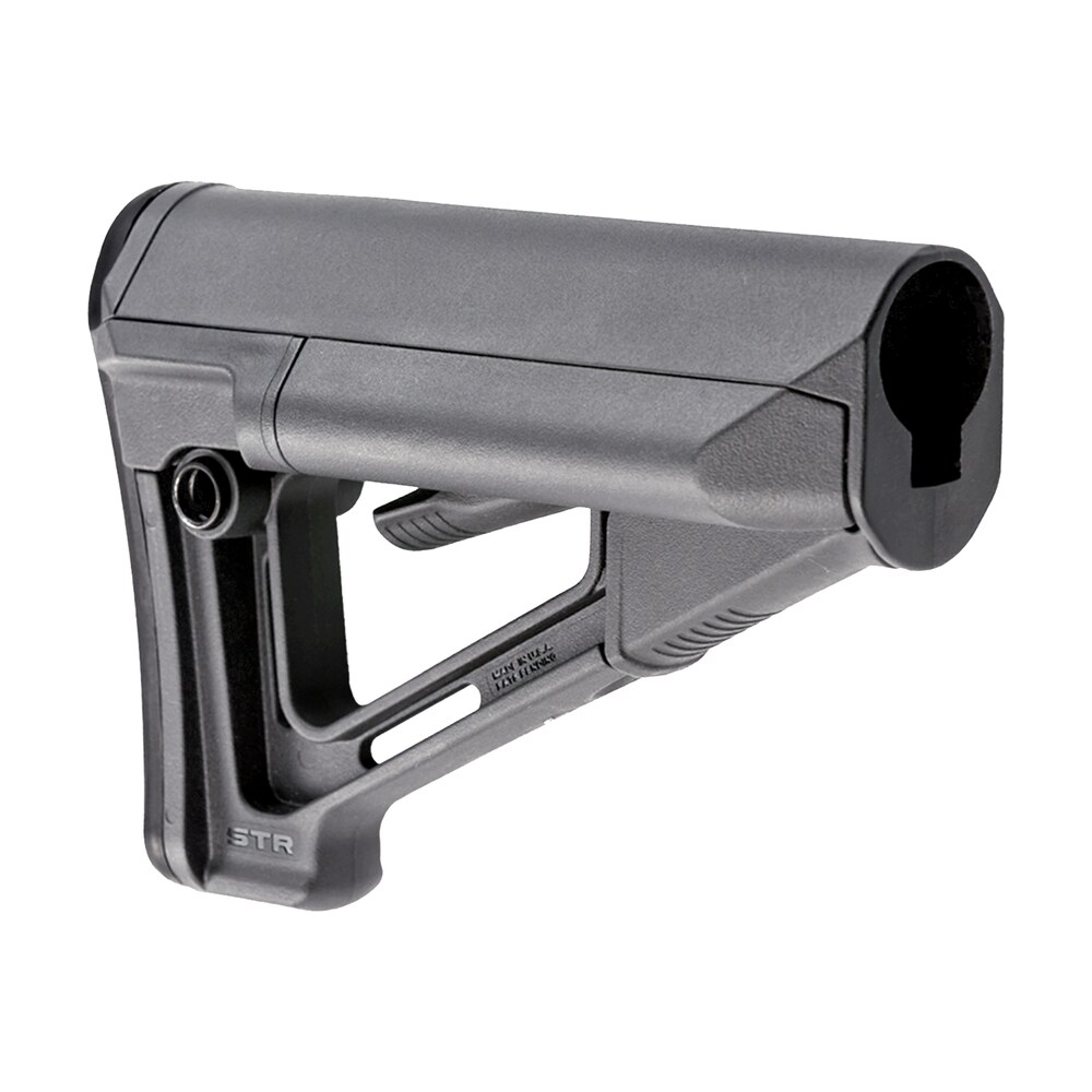 magpul mag470 gry str carbine stock stealth gray synthetic for ar 15, m16, m4 with mil spec tube (tube not included) Magpul MAG470-GRY STR Carbine Stock Stealth Gray Synthetic for AR-15, M16, M4 Sports South item 10428
