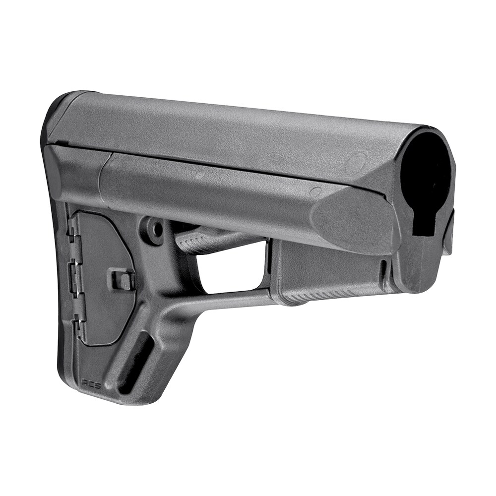 magpul mag370 gry acs carbine stock stealth gray synthetic for ar 15, m16, m4 mil spec tube (tube not included) Magpul MAG370-GRY ACS Carbine Stock Stealth Gray Synthetic for AR-15, M16, M4 Mil-Spec Tube Sports South item 10445