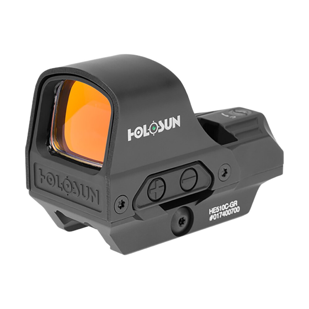 holosun he510cgr 510 black 1 x 0.91" x 1.26" 2 moa green dot/65 moa circle multi reticle Holosun HE510CGR 510 Black 1 x 0.91" x 1.26" 2 MOA Green Dot/65 MOA Circle Multi Reticle Sports South item 104558