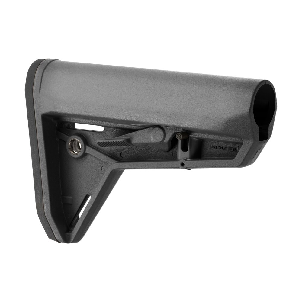 magpul mag347 gry moe sl carbine stock stealth gray synthetic for ar 15, m16, m4 with mil spec tube (tube not included) Magpul MAG347-GRY MOE SL Carbine Stock Stealth Gray Synthetic for AR-15, M16, M4 Sports South item 10457