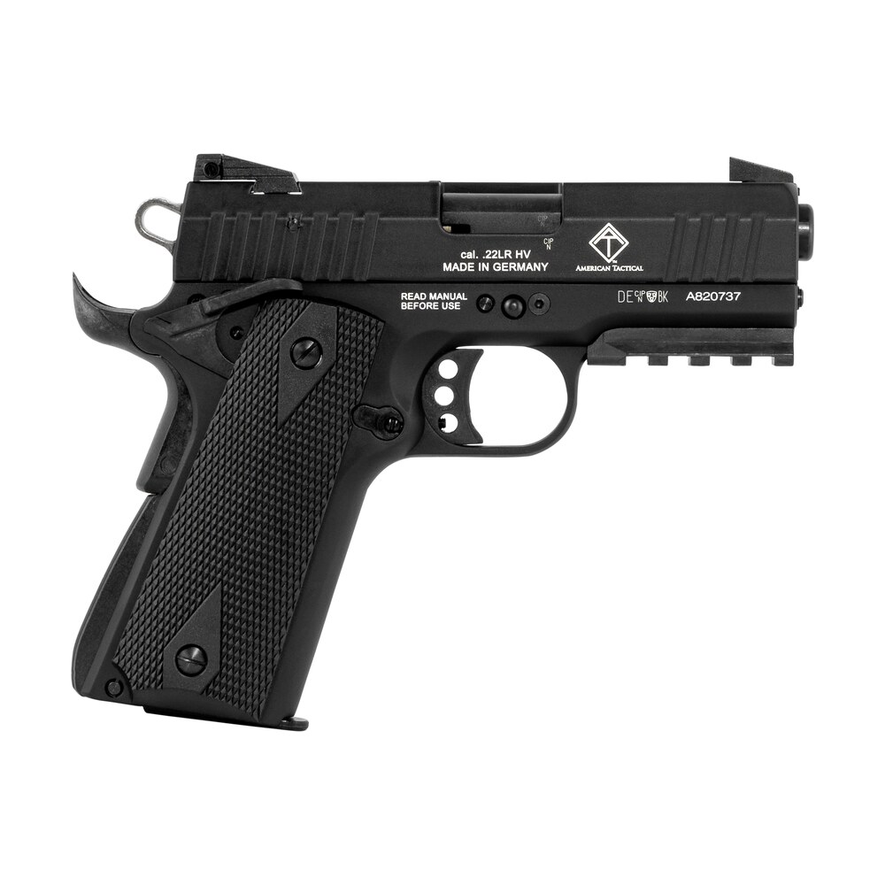 gsg gerg2210gsg9ca 922 *ca compliant 22 lr 10+1 3.40" all black steel barrel, serrated slide, zinc alloy w/picatinny rail & beavertail frame, black double diamond polymer grip GSG GERG2210GSG9CA 922 *CA Compliant 22 LR 10+1 3.40" All Black Steel Sports South item 104672